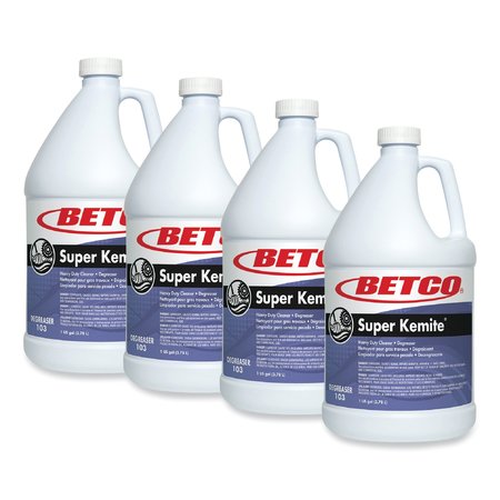 Betco Cleaners & Detergents, 1 gal Bottle, Liquid, 4 PK 1030400